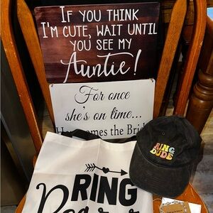 Ring Bearer/Flower Girl items